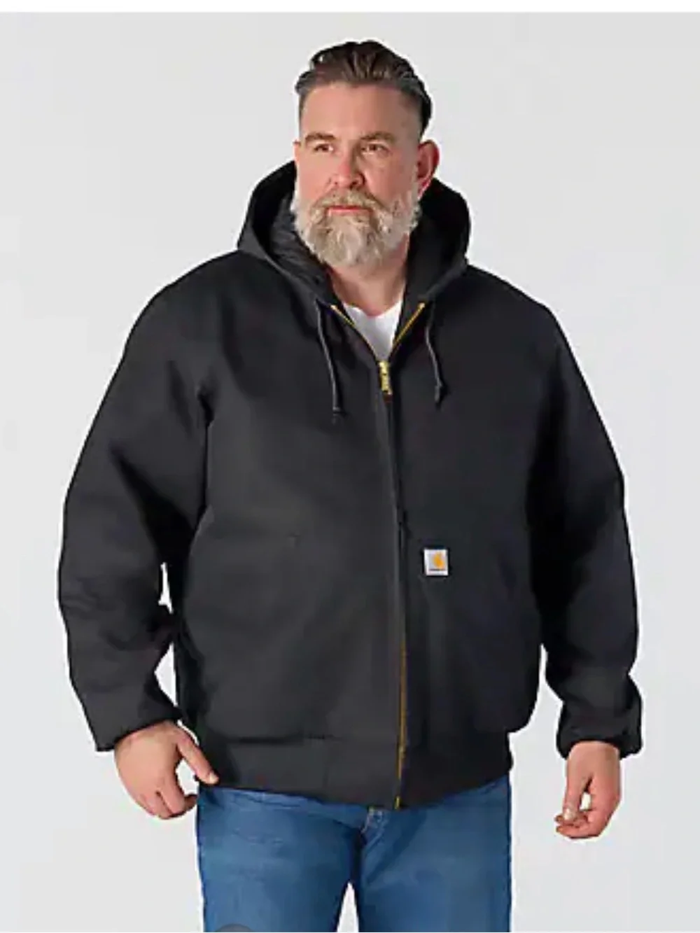 Carhartt J140 Loose Fit Quilted Flannel Lined Duck Jacket | XL Tall | Black |